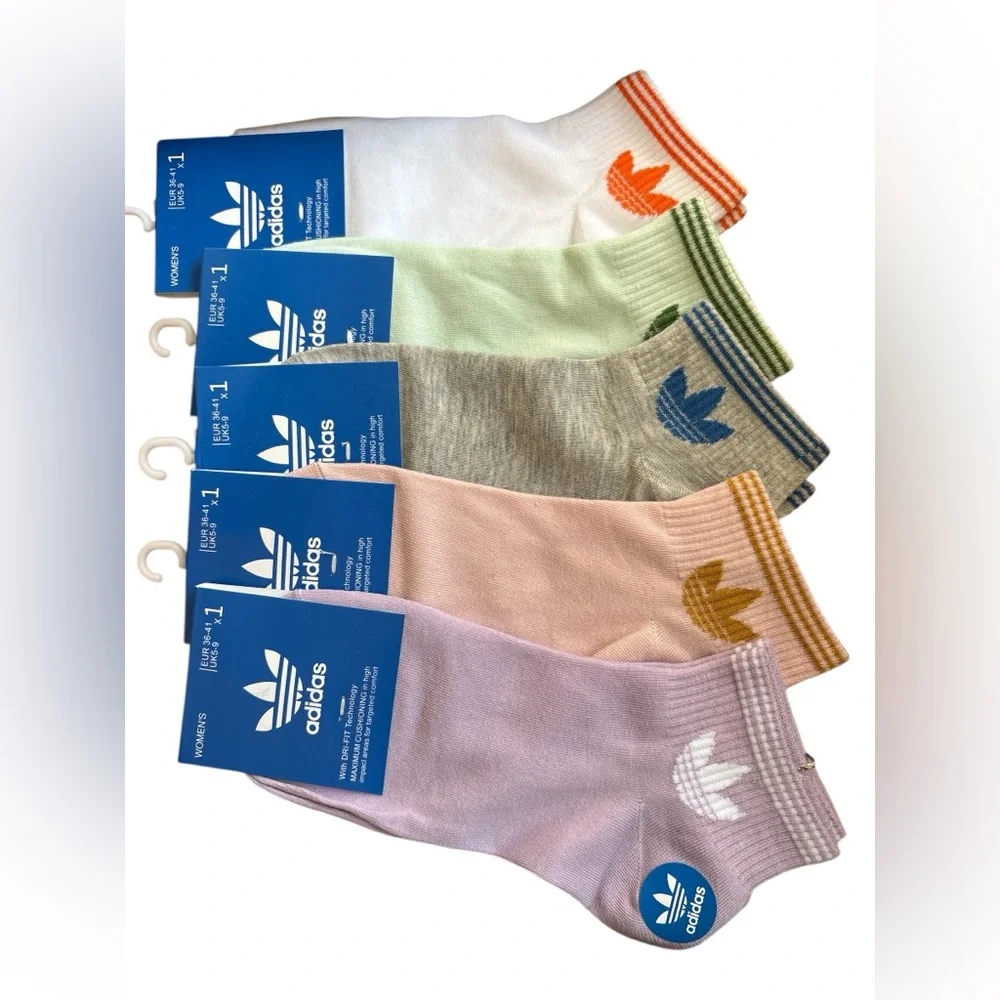 Adidas Women's Socks EU 36-41 Fits Up To Size 10